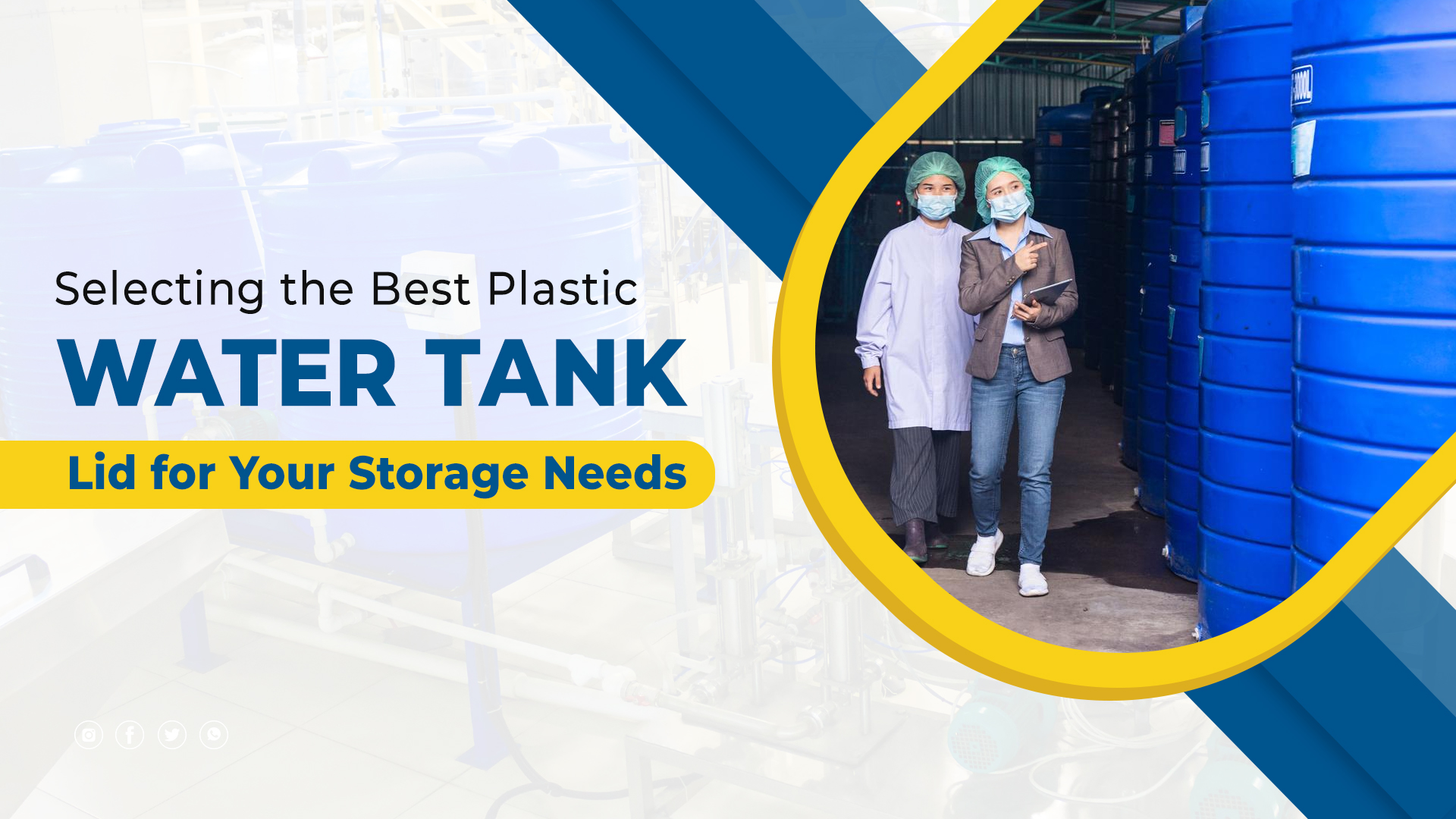 Choosing the Right Plastic Water Tank Lid A Simple Guide