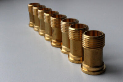 brass ferrules used in HDPE pipe fittings
