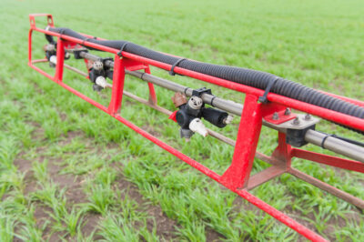 Hdpe Sprinkler Fittings installed in Indian farm irrigation system