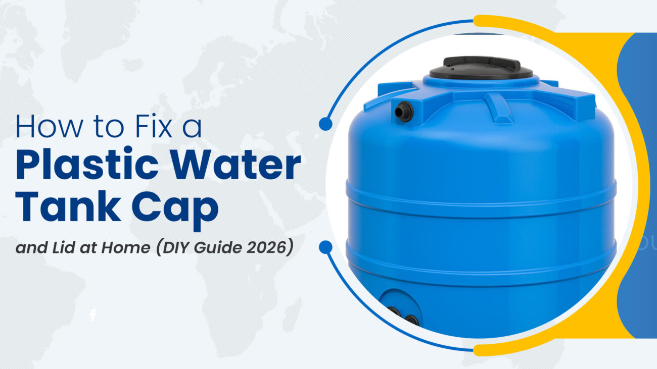 How to Fix a Plastic Water Tank Cap and Lid at Home (DIY Guide 2026)