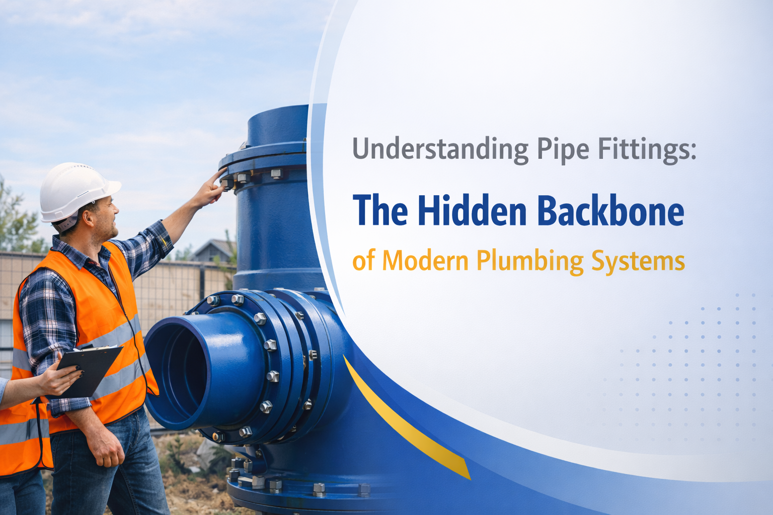 Understanding Pipe Fittings: The Hidden Backbone of Modern Plumbing Systems
