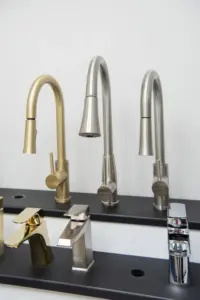 types of taps used in modern bathrooms and kitchens