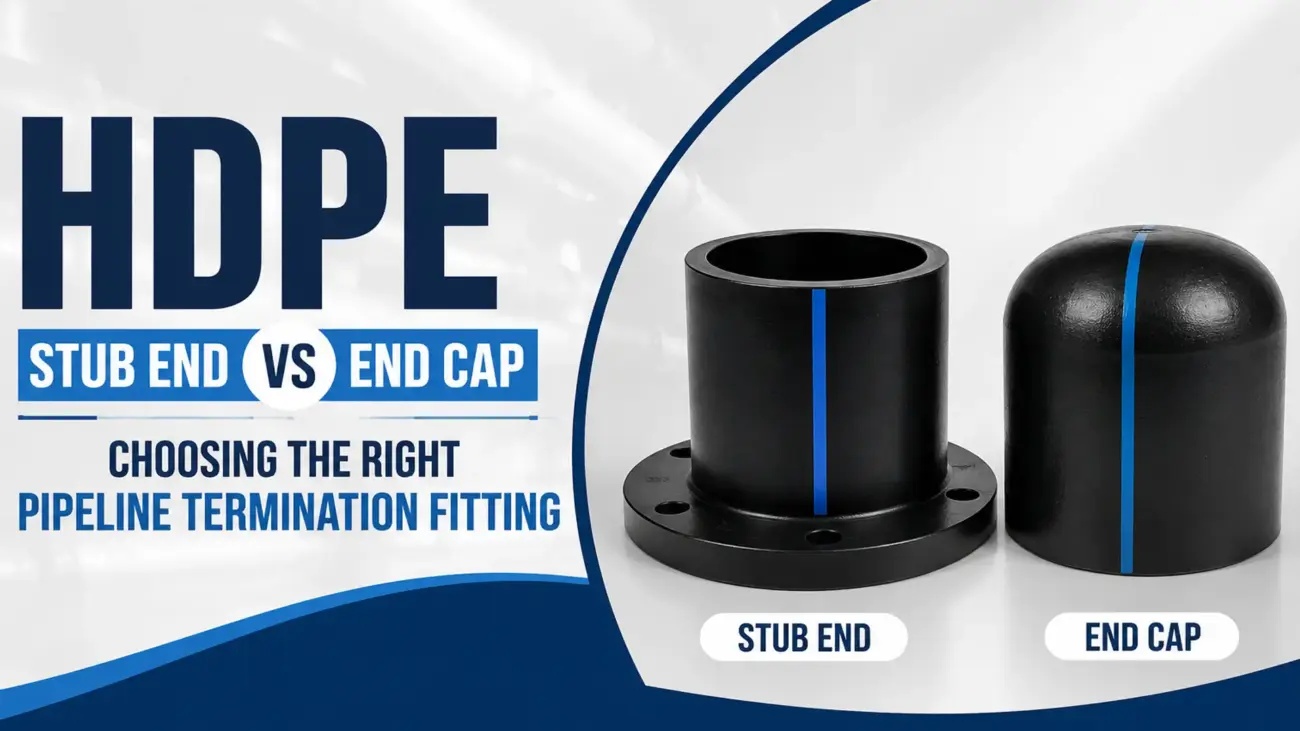 HDPE Stub End vs End Cap: Choosing the Right Pipeline Termination Fitting