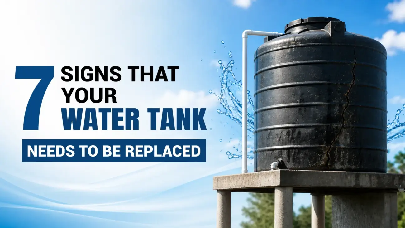 7 Signs That Your Water Tank Needs to Be Replaced