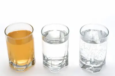 Contaminated household drinking water showing potential health risks from unsafe water storage