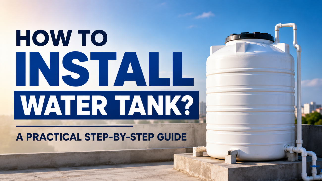 How to Install Water Tank? A Practical Step-by-Step Guide