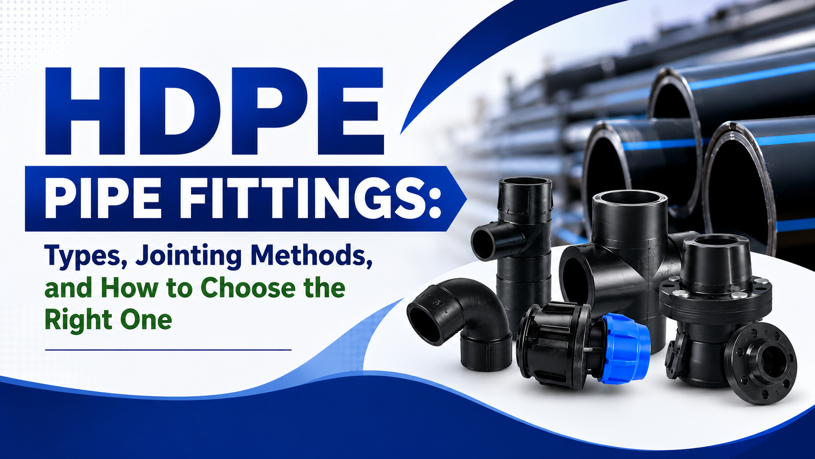 HDPE Pipe Fittings Types, Jointing Methods, and How to Choose the Right One