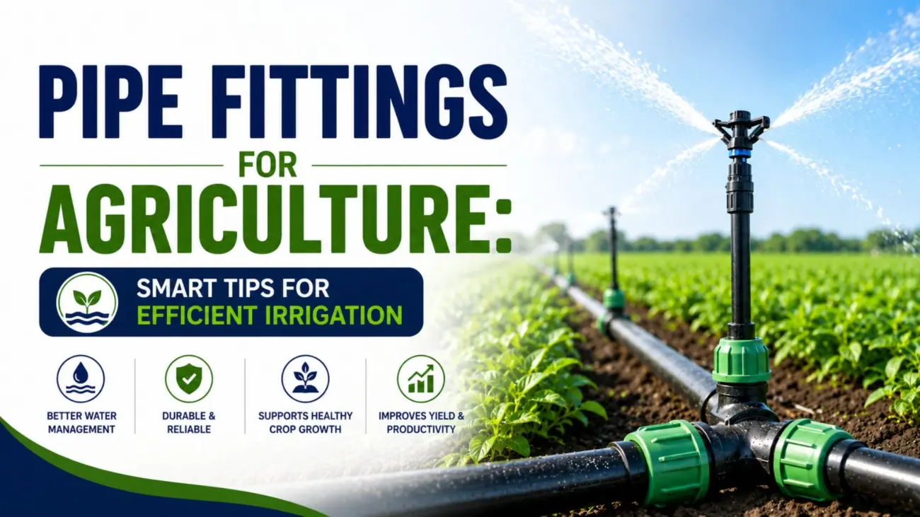 Pipe Fittings for Agriculture Smart Tips for Efficient Irrigation